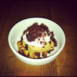Praline gelato