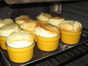 souffles in oven